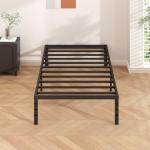 Twin Size Metal Platform Bed Frame - 14 Inch Tall