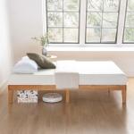 Mellow Naturalista Classic 12 Inch Wood Bed, Queen