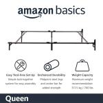 Queen Metal Bed Frame with Easy Tool-Free Setup
