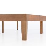 Mellow Naturalista Classic 12 Inch Wood Bed, Queen