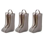 3 Pack Waterproof Boot Storage Bags for Travel