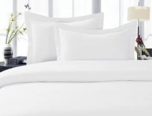 Ultra Soft Egyptian Cotton 3pc Duvet Set, White