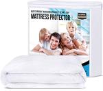 Queen Waterproof Mattress Protector with Terry Cover