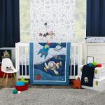 Toy Story Blue and Gray 3-Piece Crib Set