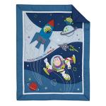 Toy Story Blue and Gray 3-Piece Crib Set