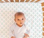 Peanutshell Nautical 3-Piece Baby Crib Set