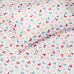Kids' Multi-Color Butterfly Microfiber Twin Sheet Set