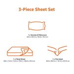 Kids' Multi-Color Butterfly Microfiber Twin Sheet Set