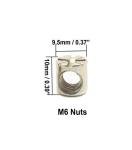 25-Piece Crib Screws and Bolts Set