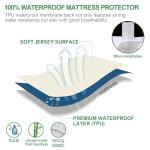 Breathable Waterproof Mattress Protector for Twin Size