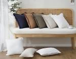 Set of 2 Boho Fringe Pillow Covers, 18x18 Inch