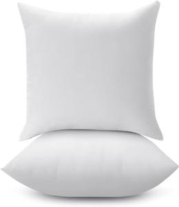 Set of 2 Down Alternative Throw Pillow Inserts