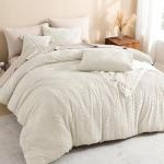 Beige California King Tufted Comforter Set