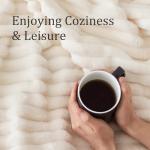 Cozy Cream Fleece Throw Blanket - 50"x60