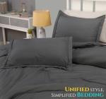 Utopia Bedding Queen Grey Comforter Set, 3 Pieces