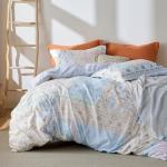 Reversible Vintage Floral Queen Duvet Cover Set