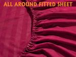 Softest 6-Piece King Sheet Set in Burgundy