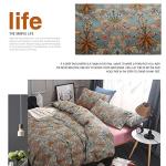 Bohemia King Duvet Cover Set in Green Gold