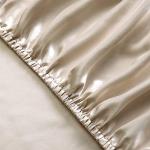 Satin Queen Sheet Set - Silky Soft Beige