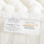 Nayoroom Fluffy Faux Fur Duvet Cover King Size Velvet Flannel White Striped Reversible Comforter Cover Winter Warm 3 Pcs Luxury Soft Shaggy Plush Fuzzy Bedding Set with Zipper Closure