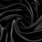 Divine Bedding Queen Size Dust Ruffle Bed Skirt with Split Corner Silk Satin 1Pc Bed Skirt 20'' Inch Drop Luxurious & Soft!! Premium Quality (Queen Size 60''x80'', Black)