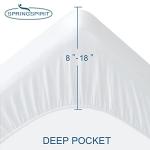 Queen Mattress Protector Waterproof Cover Absorbent Fitted Sheet up - 18'' Deep Pocket Mattress Cover Queen Size Bed Sheets, Terry Machine Wash Protection Mattress Protector