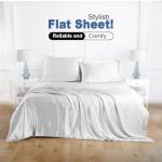 Cloud Fino Silk Satin Bed Linen Set, Queen, Deep Pocket, Gold, 4pcs Including Fitted Sheet & Duvet Cover