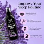 Aromasong Lavender Pillow Spray for Sleeping - All Natural Calming Linen & Bedtime Sleep Mist for Deep Sleep - Pillow Spray Aromatherapy with Botanical Essential Oils for Relaxing Stress