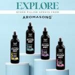 Aromasong Lavender Pillow Spray for Sleeping - All Natural Calming Linen & Bedtime Sleep Mist for Deep Sleep - Pillow Spray Aromatherapy with Botanical Essential Oils for Relaxing Stress
