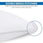 Utopia Bedding Bed Pillows for Sleeping (White), Queen Size, Set of 2, Hotel Pillow, Cooling Pillows for Side, Back or Stomach Sleepers