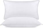 Utopia Bedding Bed Pillows for Sleeping (White), Queen Size, Set of 2, Hotel Pillow, Cooling Pillows for Side, Back or Stomach Sleepers