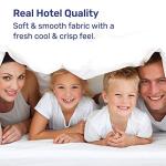 California Design Den King Sheets - Luxury 600 Thread Count 100% Sateen Bed Sheets Set, Extra Deep Pocket, Hotel Quality, Better Than Egyptian Cotton - Ivory