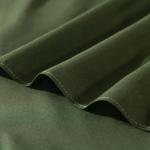 TSUTOMI Bed Skirt Queen Size Ruffled Bed Skirt with Split Corners, 14 Inch Drop Dust Ruffle Bed Skirts with Platform, Gathered Style, 100% Microfiber, Green