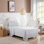 Eddie Bauer Kids - Twin XL Sheets, Stain-Resistant Toddler Bedding with Matching Sham(s), Super Soft, Ideal Boy Room Essentials (Fish Lake White, Twin XL)