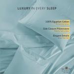 Bluemoon Homes Cal King Bed Sheet Set - Super Soft 1000 Thread Count, Luxury 100 Percent Egyptian Cotton Sheets, Fits 15-18 Inch Deep Pocket Mattress 4 Piece (Sky Blue, California King)
