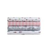 Eddie Bauer Kids - Twin XL Sheets, Stain-Resistant Toddler Bedding with Matching Sham(s), Super Soft, Ideal Boy Room Essentials (Fish Lake White, Twin XL)