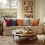 MIULEE Winter Fall Pack of 2 Orange Pillow Covers 18x18 Inch Soft Boho Striped Corduroy Throw Pillow Covers Decorative Square Cushion Cases Pillowcases for Sofa Bedroom Couch Home Decor.