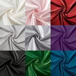 Juicy Couture Full Size Satin Bed Sheet Set, Deep Pocket Silky Full Sheet Set with 1 Fitted Sheet, 1 Flat Sheet and 2 Pillow Case, Wrinkle Resistant and Anti Pilling Bed Sheets - Black