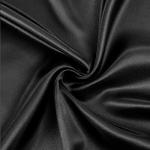SiinvdaBZX 3Pcs Twin XL Sheets Set, Black Silky Satin Sheets Twin XL Bedding Set Ultra-Soft Extra Long Bed Sheets for College Dorm