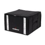 Compactor Vacuum Storage Bag M | Space Saver Vacuum Storage Bags for Clothes, Comforters & Blankets | Ultimate Storage Solution for Wardrobe | Black Semi-Rigid Box |