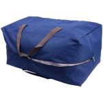 iwill CREATE PRO Pack of 3 100L Large Size Clothing Bedding Storage Bags with Carry Handles, Duffle Bag for Travel Big Carry Bag for RV Travel, House Moving Bags, Blue