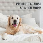 DMI Waterproof Mattress Protector and Mattress Cover, Encased Zippered Fit, Twin, Packaging may vary