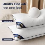 MIULEE 18x18 Pillow Inserts Set of 2 Throw Pillows 18 Inch Premium Down Alternative Pillow Inserts Decorative Pillow Stuffer for Sofa, Couch (18x18 inch, Set of 2)