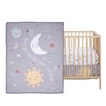 Bedtime Originals Little Star Celestial 3-Piece Nursery Baby Crib Bedding Set