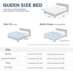 Quataly White Queen Comforter Set - 3 Pieces Seersucker Lightweight Bedding Comforter Sets (1 Soft Fluffy Comforter & 2 Pillowcases) - All Seasons Cozy Modern Bed Sets