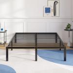 Avenco Full Size Bed Frame - 14 Inch High Metal Platform Bed Frame Full Size with Storage Space Under Bed, Heavy Duty Steel Slat Support, No Box Spring Needed, Easy Assembly