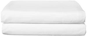 Elegant Comfort Premium Hotel Quality 1-Piece Flat Sheet, Luxury & Softest 1500 Thread Count Egyptian Quality Bedding Flat Sheet, Wrinkle, Stain and Fade Resistant, Queen, White