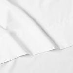 Elegant Comfort Premium Hotel Quality 1-Piece Flat Sheet, Luxury & Softest 1500 Thread Count Egyptian Quality Bedding Flat Sheet, Wrinkle, Stain and Fade Resistant, Queen, White