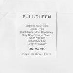 Elegant Comfort Premium Hotel Quality 1-Piece Flat Sheet, Luxury & Softest 1500 Thread Count Egyptian Quality Bedding Flat Sheet, Wrinkle, Stain and Fade Resistant, Queen, White