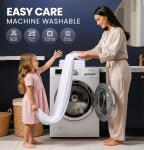 Utopia Bedding Waterproof 5-Sided Mattress Protector Twin Size, Premium Breathable Mattress Cover, Fitted Style with Stretchable Pockets (White)